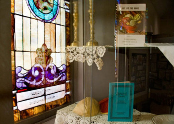 Exhibits are readied