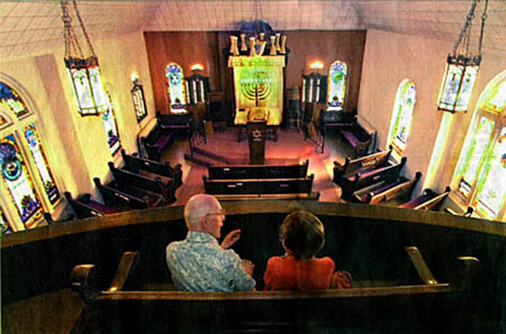Santuary with pews and cushions 2002