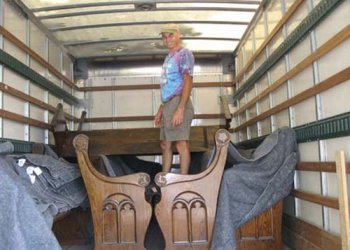 Loading the truck