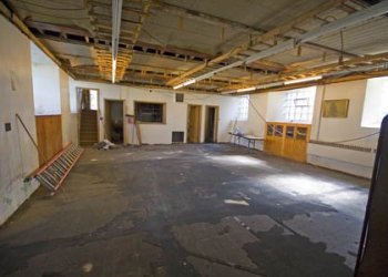 Events hall, the lower level