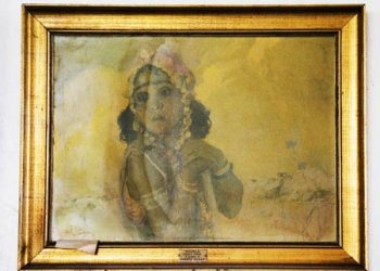Woman in costume